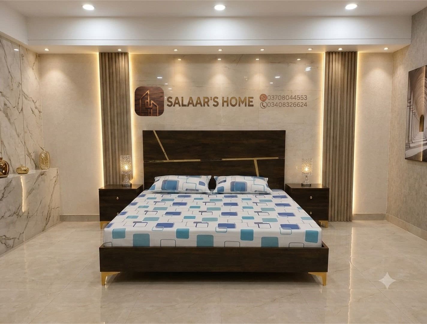 Bedroom Sets – Design 17 – Bedroom Sets – SALAAR's HOME Karachi