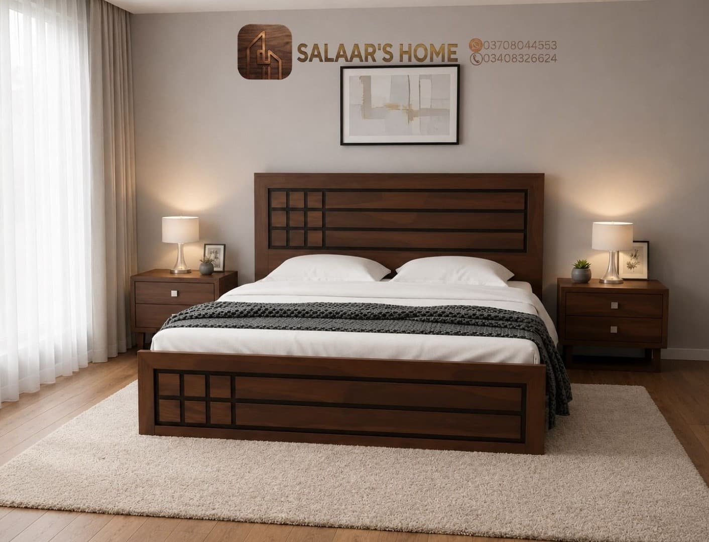 Bedroom Sets – Design 23 – Bedroom Sets – SALAAR's HOME Karachi