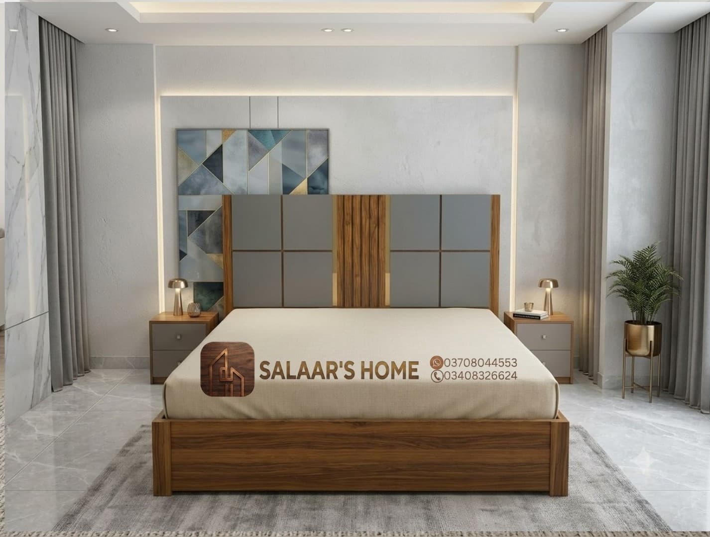 Bedroom Sets – Design 35 – Bedroom Sets – SALAAR's HOME Karachi
