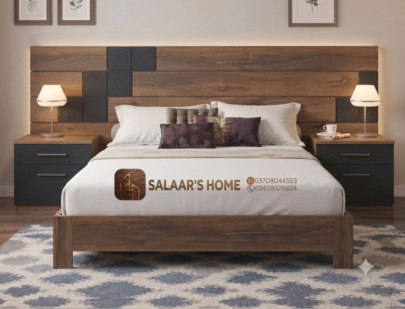 Bedroom Sets – Design 36 – Bedroom Sets – SALAAR's HOME Karachi