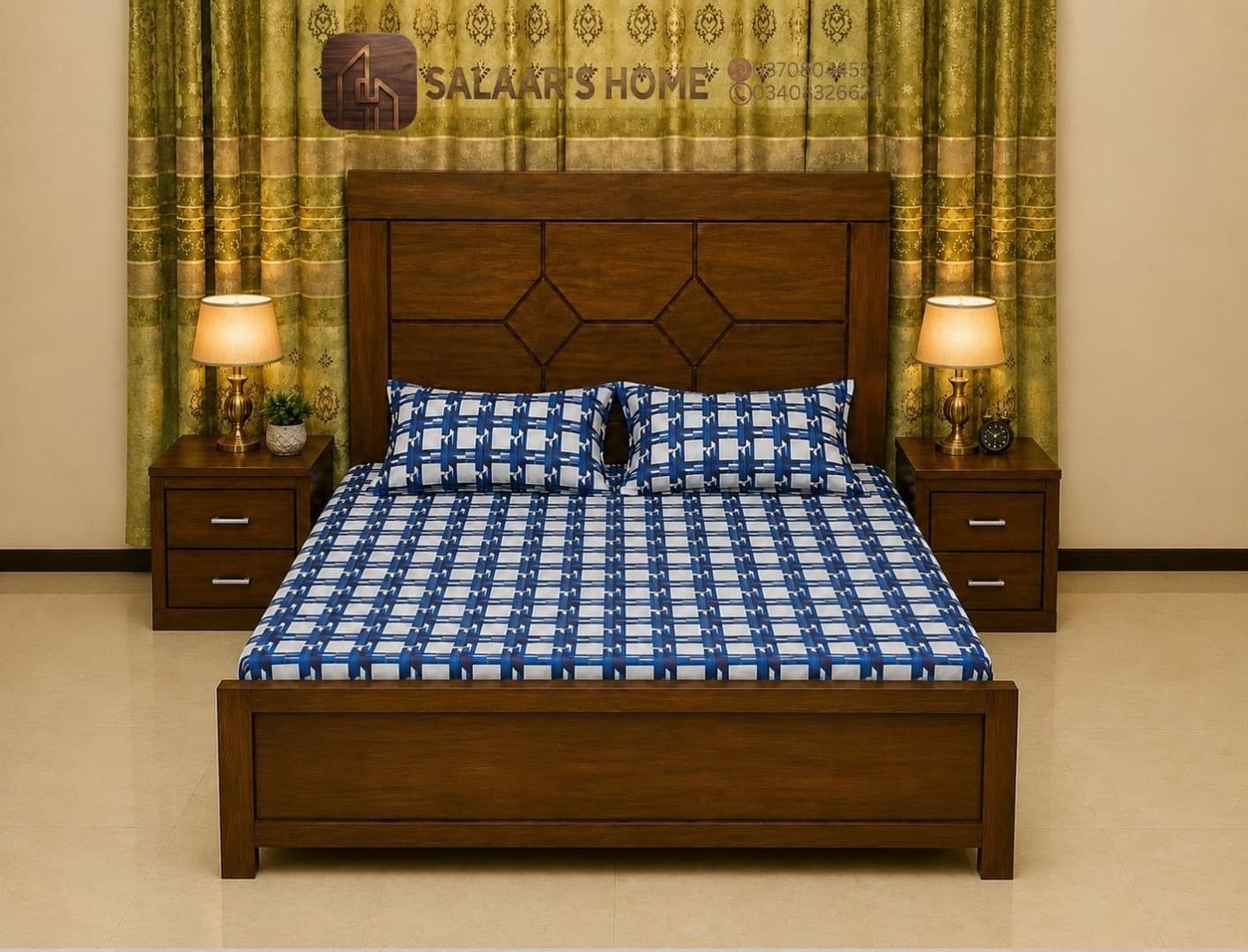 Bedroom Sets – Design 37 – Bedroom Sets – SALAAR's HOME Karachi