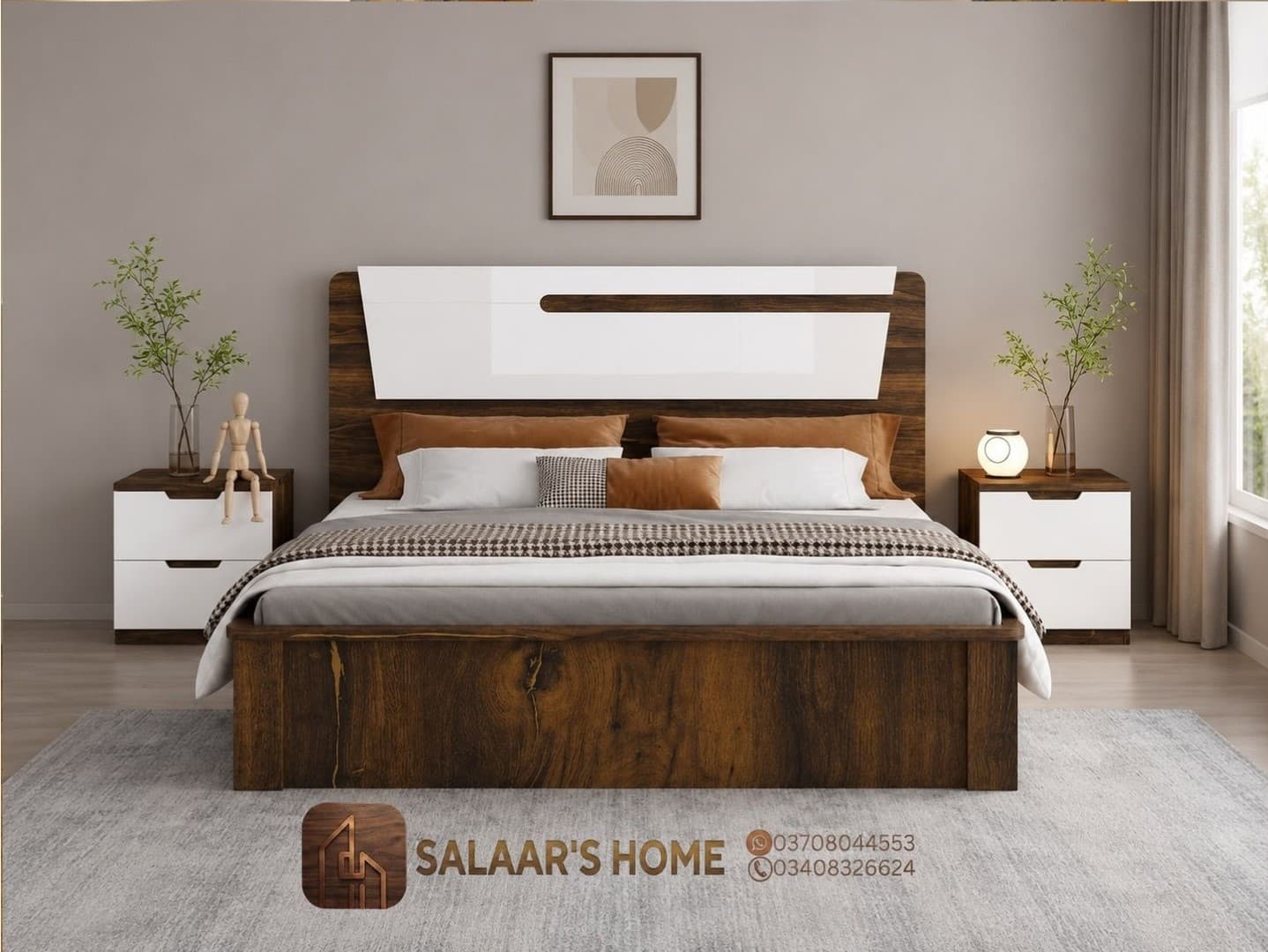 Bedroom Sets – Design 40 – Bedroom Sets – SALAAR's HOME Karachi