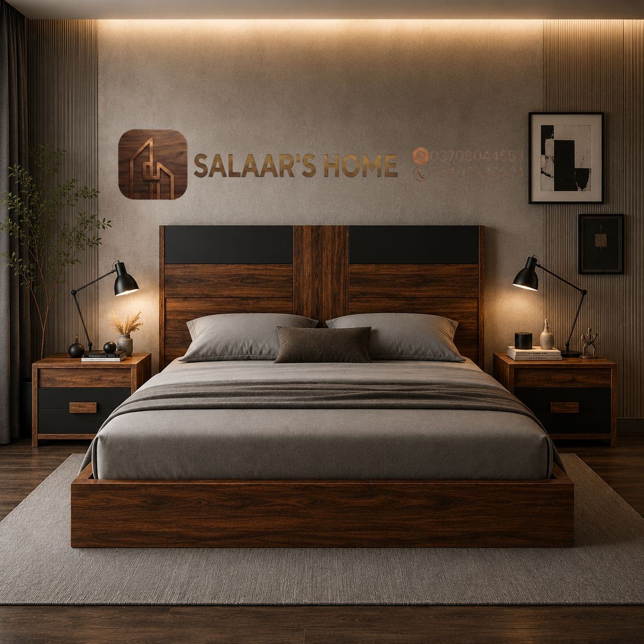 Bedroom Sets – Design 54 – Bedroom Sets – SALAAR's HOME Karachi