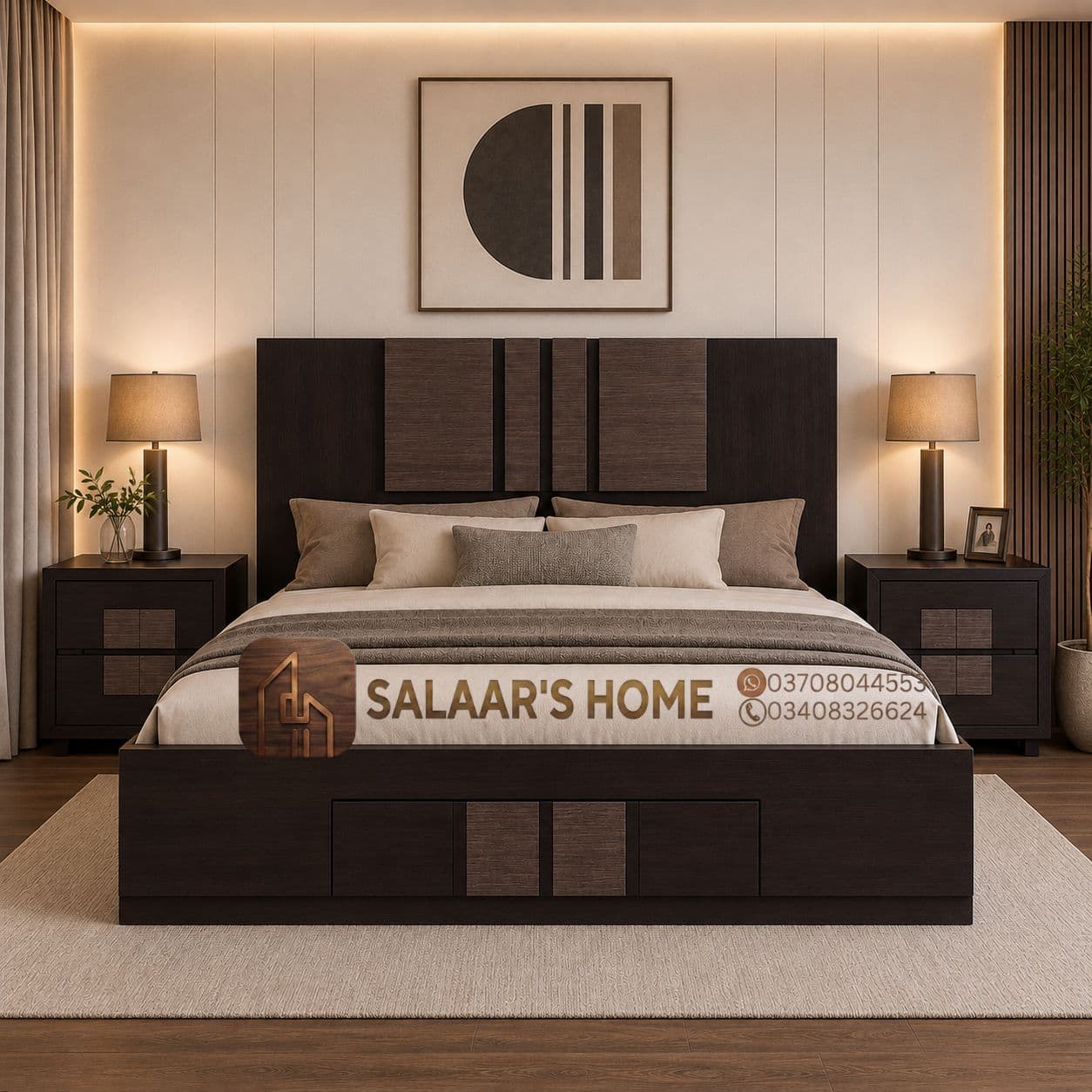 Bedroom Sets – Design 55 – Bedroom Sets – SALAAR's HOME Karachi
