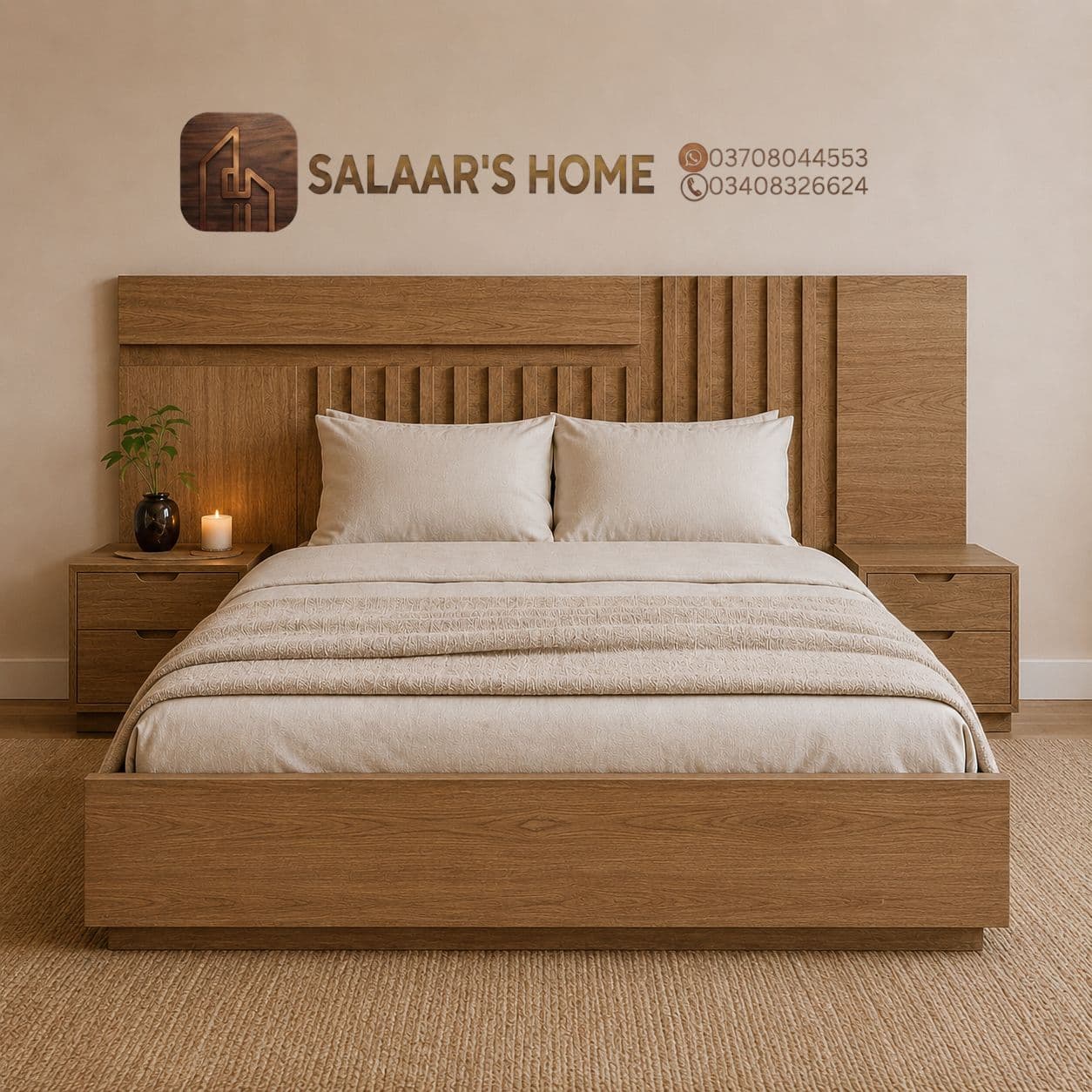 Bedroom Sets – Design 59 – Bedroom Sets – SALAAR's HOME Karachi