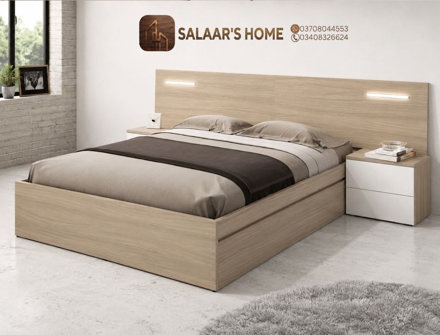Bedroom Sets – Design 6 – Bedroom Sets – SALAAR's HOME Karachi