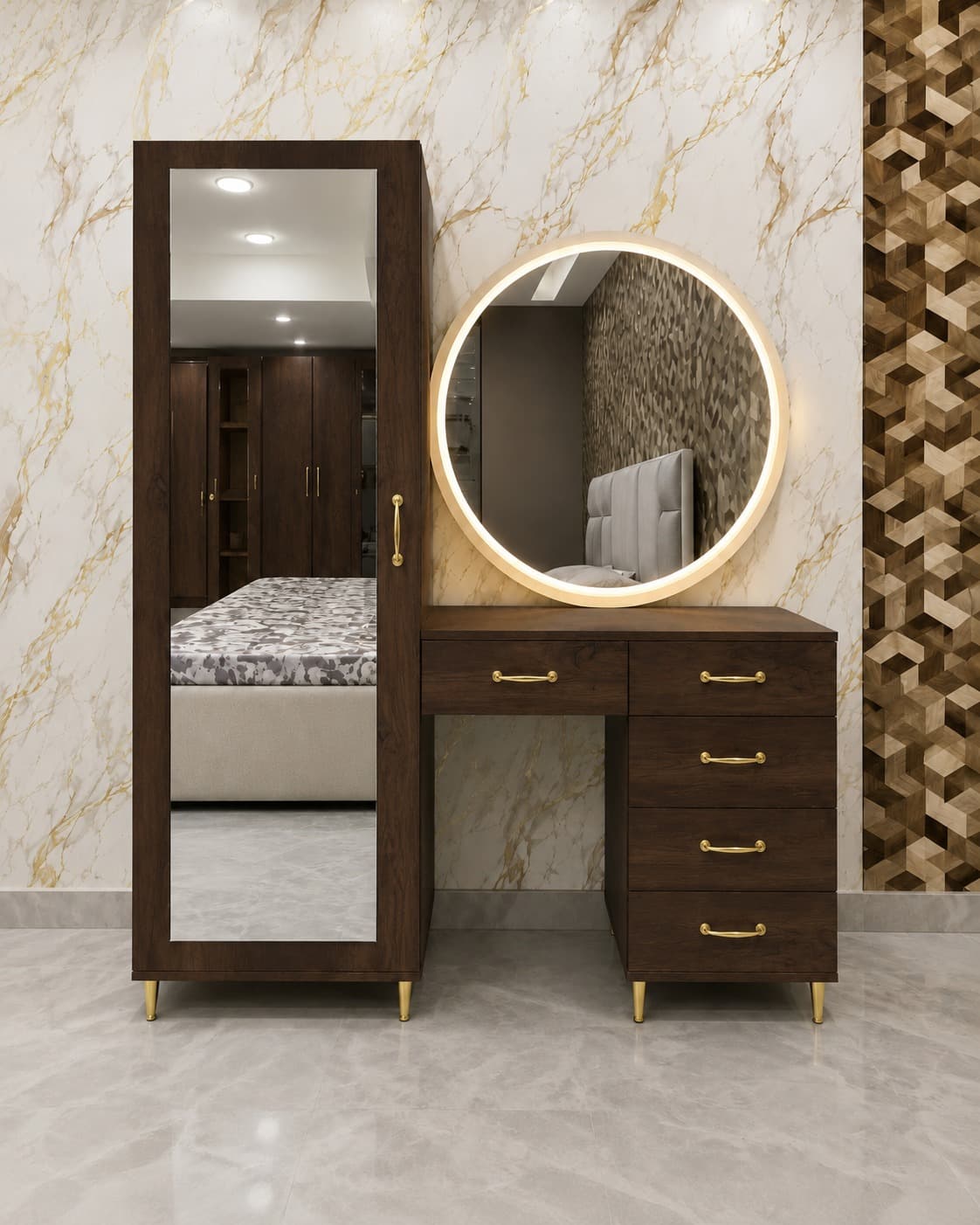 Dressers & Mirrors – Design 11 – Dressers & Mirrors – SALAAR's HOME Karachi