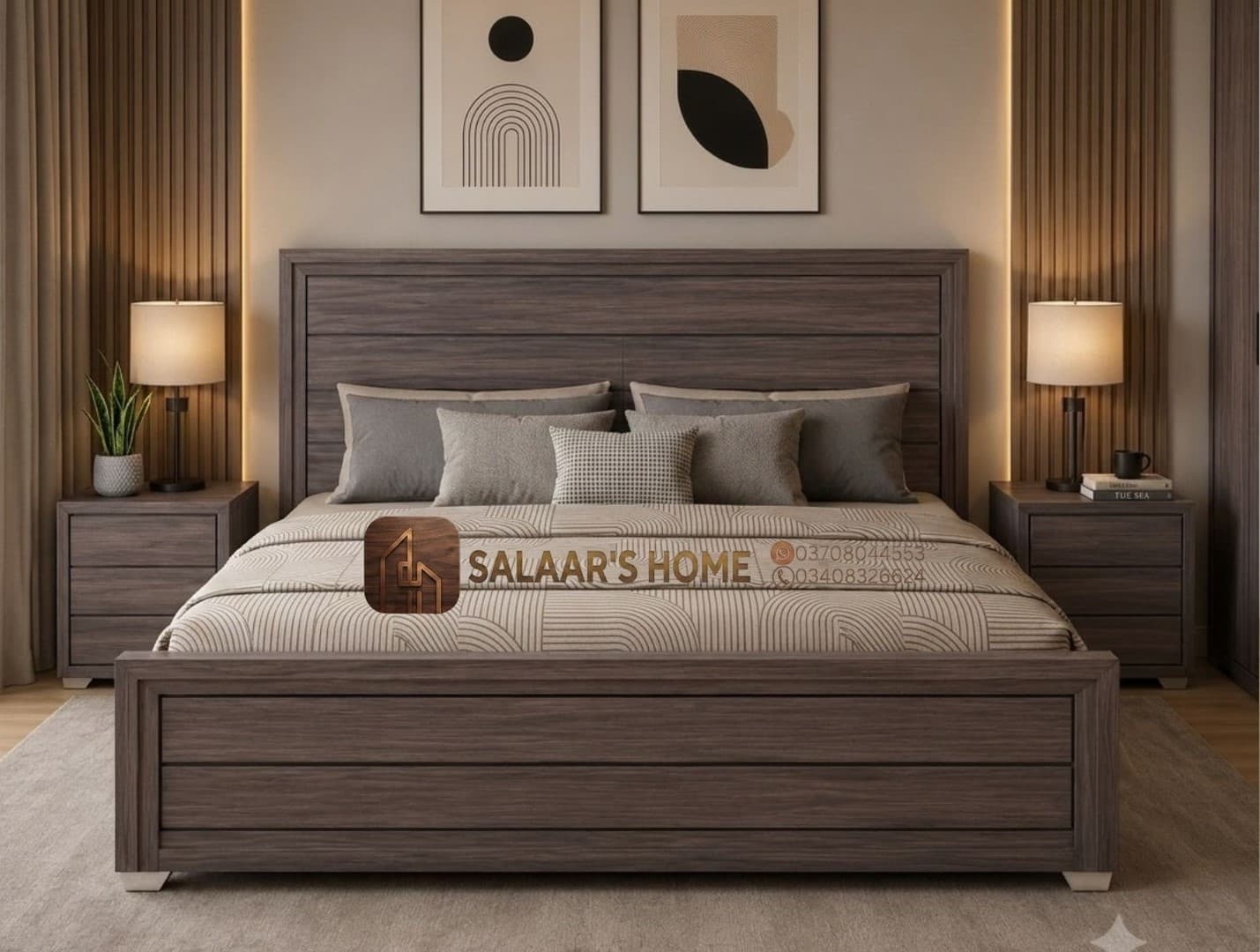 Bedroom Sets – Design 1 – Bedroom Sets – SALAAR's HOME Karachi