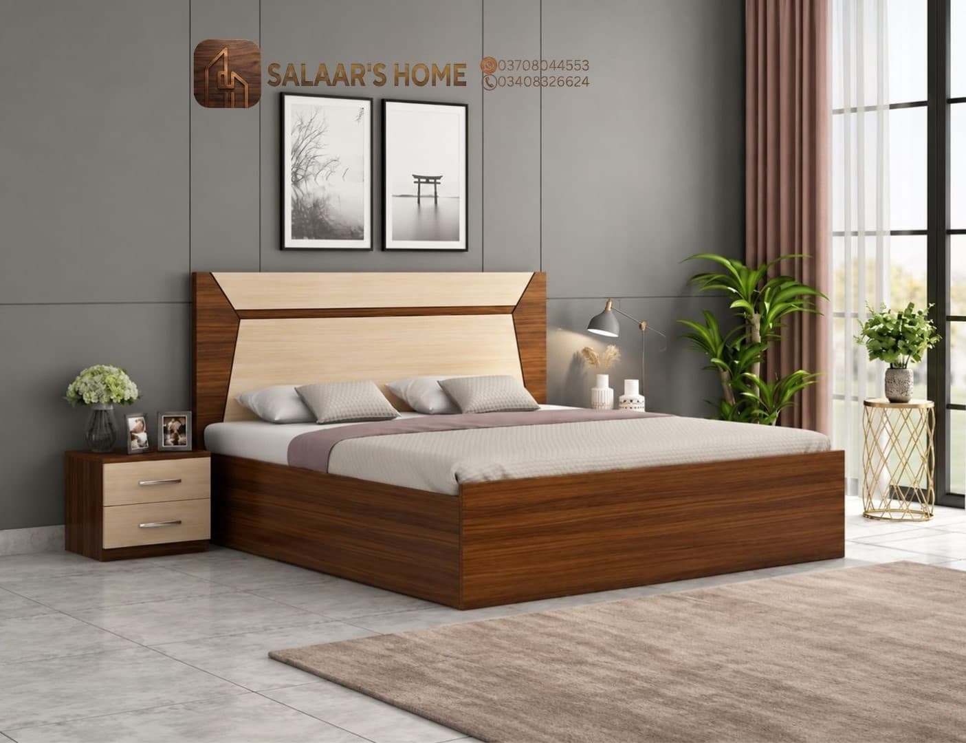 Bedroom Sets – Design 11 – Bedroom Sets – SALAAR's HOME Karachi
