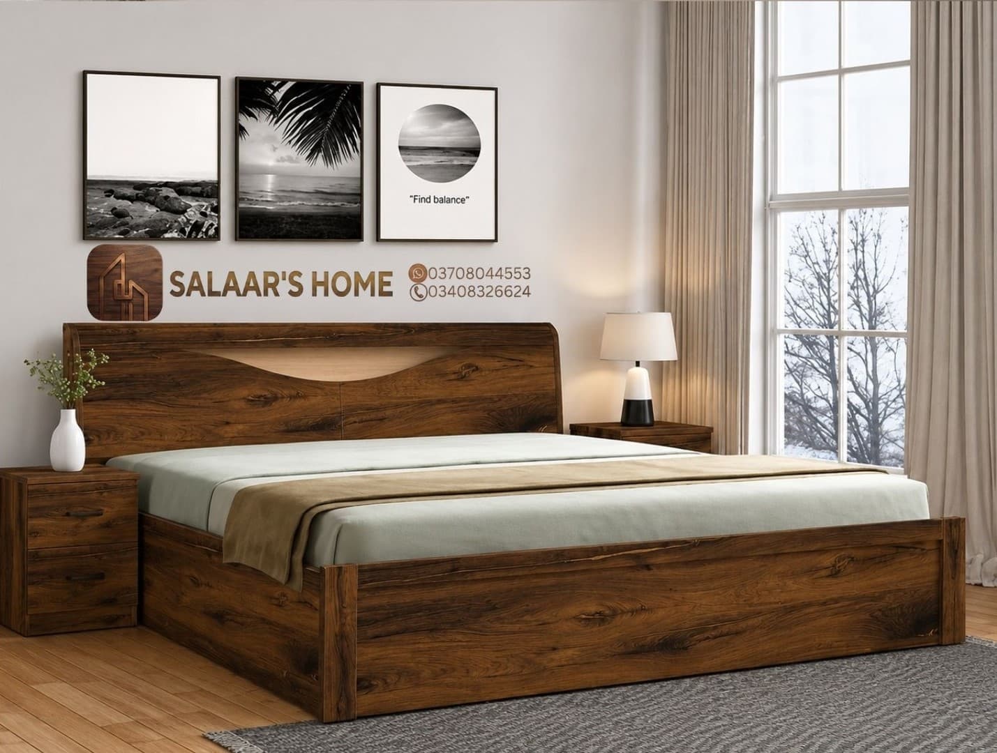 Bedroom Sets – Design 8 – Bedroom Sets – SALAAR's HOME Karachi