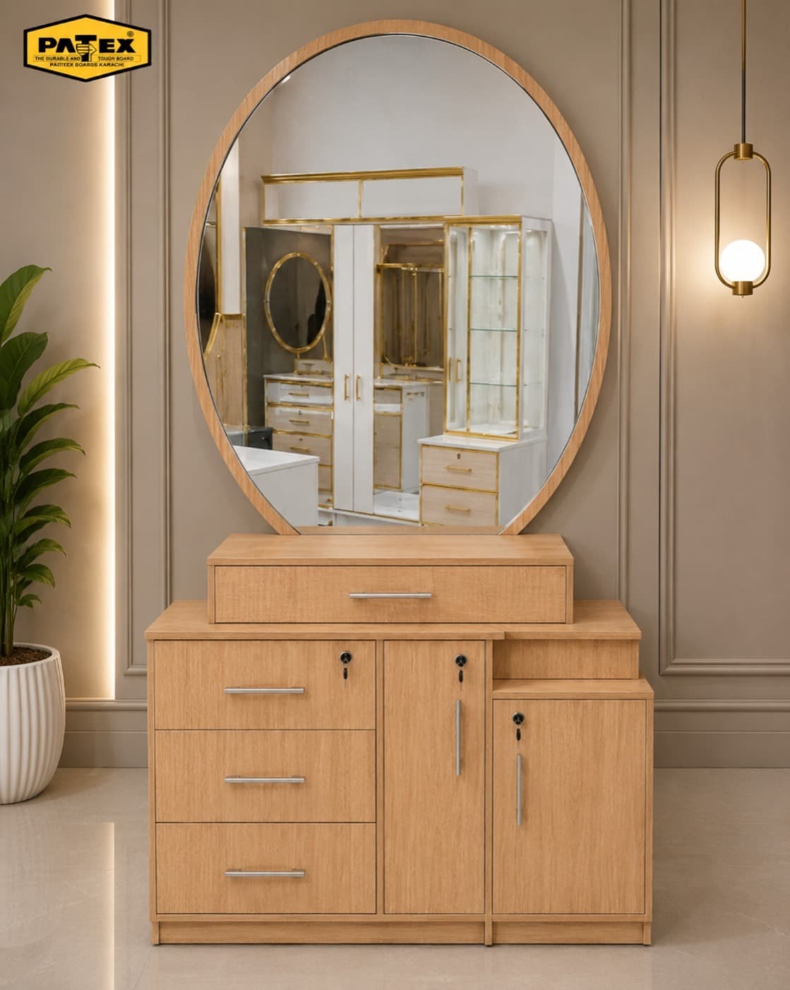 Dressers & Mirrors – Design 4 – Dressers & Mirrors – SALAAR's HOME Karachi